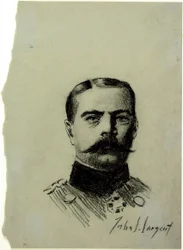 Portræt af lord Kitchener