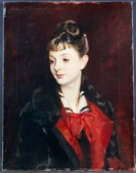 Portræt af Miss Suzanne Poirson, 1884