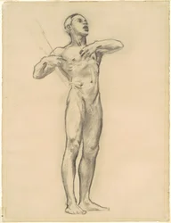 Studie af Orpheus for "Klassisk og romantisk kunst"
