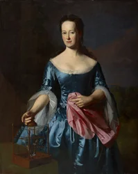 Portræt af Ann Fairchild Bowler