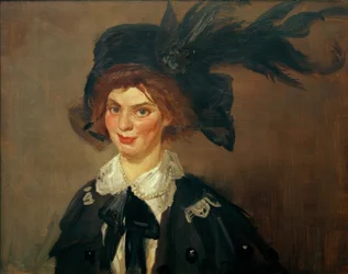 Høgen (Yolande i stor hat)