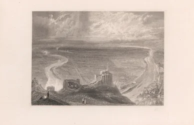 Chateau Gaillard, fra øst