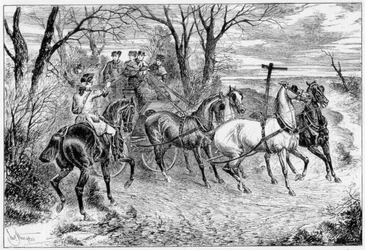 En Ridder af Vejen, 1881.