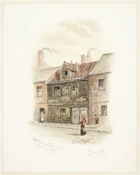 Old House Low Friar Street, Newcastle upon Tyne (kropsfarve)