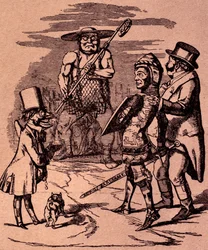 Tegnefilm fra Punch af Sir John Tenniel