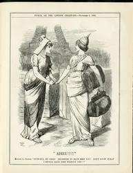 Illustration af John Tenniel (1820-1914) i Punch