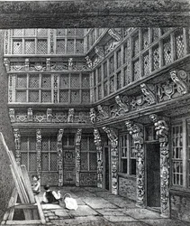 A Magnificent Mansion for nylig stående i Hart Street, Crutched Friars, udgivet i Smiths 