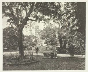 Den britiske konsul Yamun, Canton, ca. 1868.