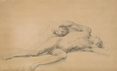 Studie til General Montgomerys død i angrebet på Quebec, 31. december 1775