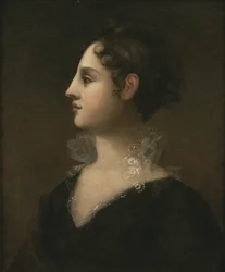 Theodosia Burr (Mrs. Joseph Alston, 1783-1813), 1802. Olie på lærred