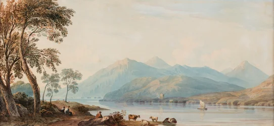 Glengary Loch, dato ukendt (akvarel på papir)