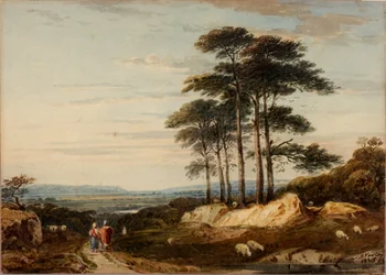 Landskab, 1835.
