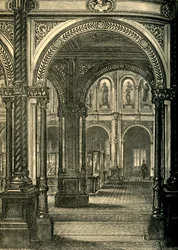 Central or Loan Court, South Kensington Museum, c1860