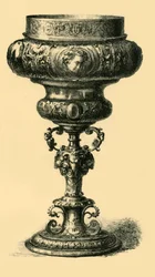 Dobbelt kop, c1590, 1881.