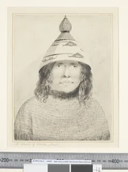 F.22 A Woman of Nootka Sound, ca. 1773-84 (akvarel)