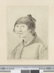F.29 A Woman of Oonalashka, ca. 1773-84 (akvarel)