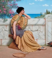Leisure hours, af John William Godward