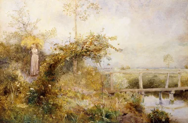 Tilbagekomsten fra høstmarken, 1880