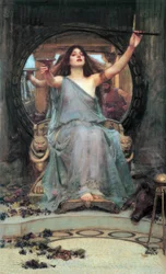 Kirke tilbyder Odysseus bægeret