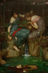 Nymfer, der finder Orfeus