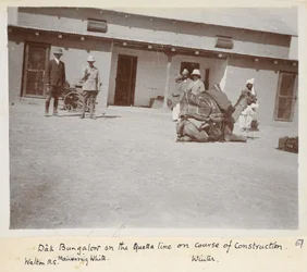 Razavi Khorasan-provinsen, Iran, ca. 1908 (s/h-foto)