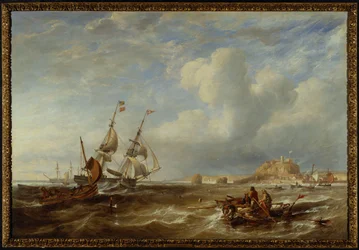 Den 78 tons tunge Brigantine "The Advocate" ud for St. Helier, Jersey, 1749
