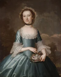 Ann Langdon, Mrs. Richard Ayscough, ca. 1755 (olie på lærred)