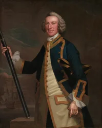 Portræt af en søofficer, 174958.