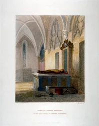 Graven af Lancelot Andrews i Lady Chapel, St Saviour