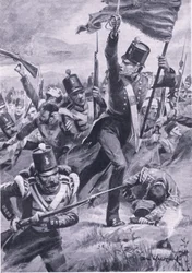 Fremrykningen af Light Division ved Alma, 20. september 1854, illustration fra 