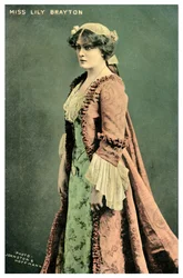Lily Brayton, britisk skuespillerinde, c1900-1919.