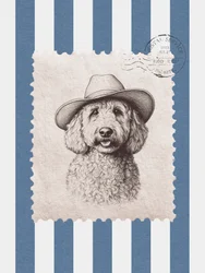 Doodle Dog Cowboy-frimærke