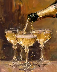 Golden Champagne Til