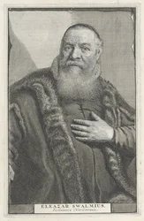 Portræt af Eleazar Swalmius