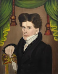 Mand med en kuglepen, 182730.