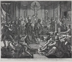 A House of Ill-Fame, graveret af Johannes Sadeler I