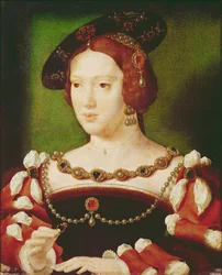 Portræt af Eleanor af Hapsbourg (1498-1558)