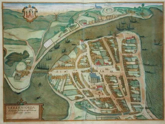 Kort over Ekelenforde, fra 