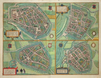 Kort over Arnhem, Velmo, Gelre og Ruerm, fra 