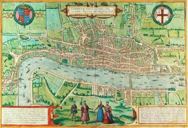 Kort over London, fra 