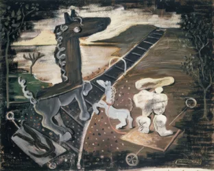 MALERI – (HESTE)
