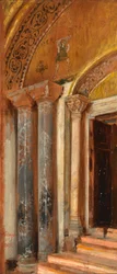 Døråbning San Marco, Venedig, 1891.