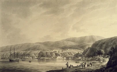 MALASPINA, Alejandro (1754-1809). Italiensk-spansk navigatør og opdagelsesrejsende; POZO, Jose del (18. århundrede). Detalje. Tegning. SPANIEN. MADRID (SELVSTYRENDE REGION). Madrid. Marinemuseet