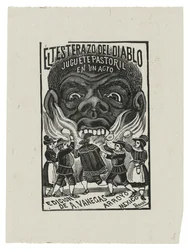 El Testarazo del Diablo, ca. 1900, trykt 1942 (gravering)