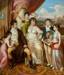 Grossereren Johann Christian Edler von Bruchmanns familie