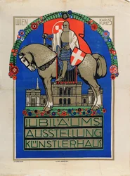 Jubilæumsudstilling Wien Künstlerhaus, 1908.
