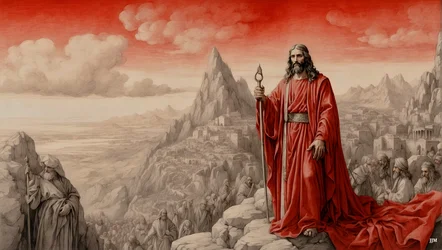 Jesus_blev vist alle verdens riger af djævelen på et bjerg - tilbed mig_01