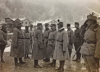 Album "Min verdenskrig - minder om den sydvestlige front i Kärnten, Italien, Trentino-Alto Adige) 31/03/1915-12/11/ 1918 - Josef Zohles Wien ": Ærkehertugen Frederik af