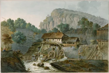 Den første mølle i Puidoux
