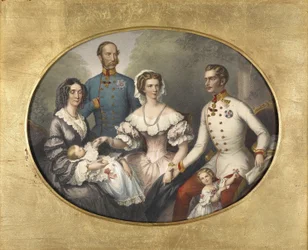 Kejserfamilien af Østrig, 1856